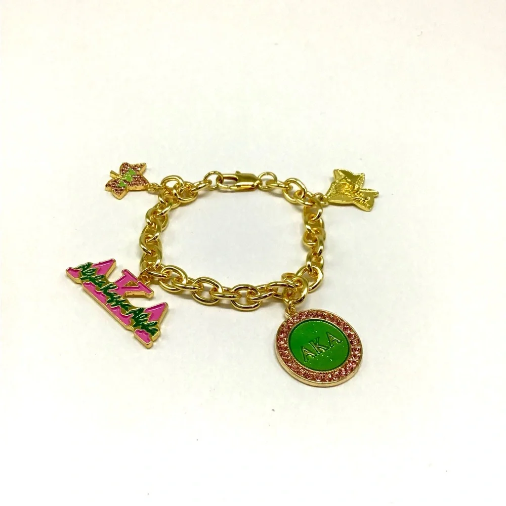 AKA Gold Charm Bracelet - Picture 3 of 4